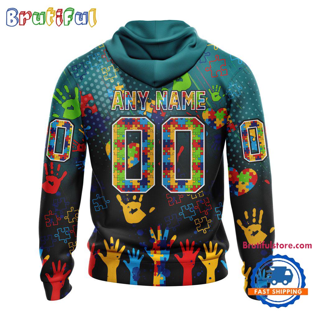 NHL San Jose Sharks Special Autism Awareness Personalization Hoodie, TShirt, Sweatshirt