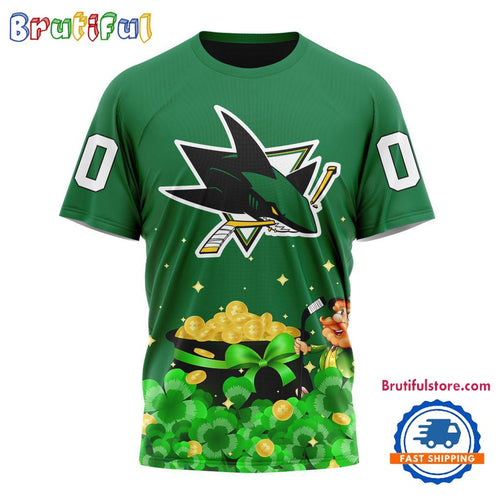 NHL San Jose Sharks Special Design St.Patrick’s Day T Shirt, Hoodie, Sweatshirt