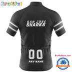 NHL San Jose Sharks Special Mono Cycling Jersey, Hockey Team Design Jersey
