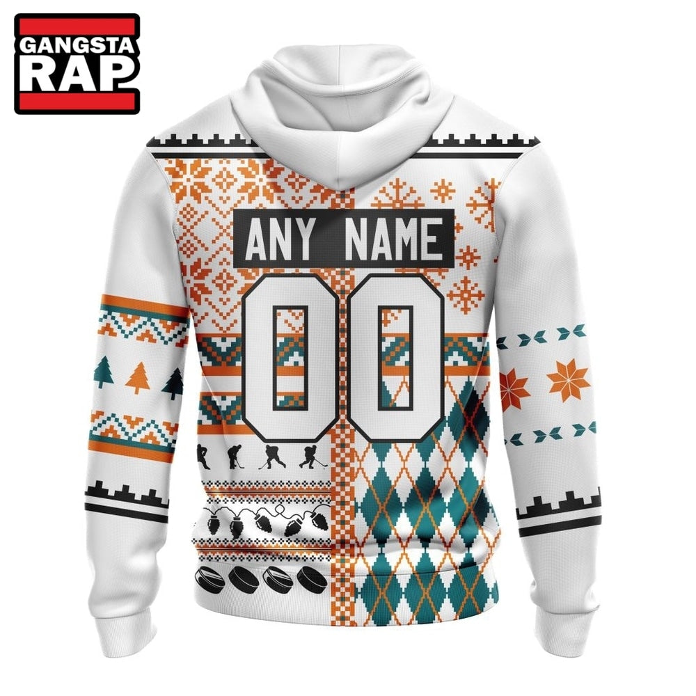 NHL San Jose Sharks Specialized Christmas Is Coming New Design Hoodie, T Shirt