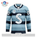 NHL Seattle Kraken Custom Heritage New Hockey Jersey
