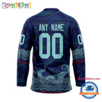 NHL Seattle Kraken Personalized Native American Hockey Jersey