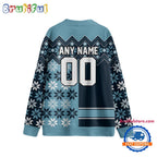 NHL Seattle Kraken Spcial Ugly Christmas Hockey Design Cardigan, Hockey Fans Cardigan Shirt