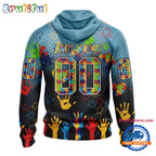 NHL Seattle Kraken Special Autism Awareness Personalization Hoodie, TShirt, Sweatshirt
