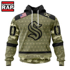 NHL Seattle Kraken Special Camo Military Appreciation Hoodie, T Shirt
