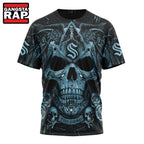 NHL Seattle Kraken Special Design Halloween With Skull Art Hoodie, T Shirt