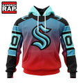NHL Seattle Kraken Special Retro Gradient Design Hoodie, T Shirt