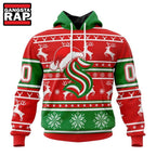 NHL Seattle Kraken Specialized Unisex Christmas Is Coming Hoodie, T Shirt