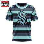 NHL Seattle Kraken Specialized Unisex Kits With Retro Concepts Hoodie, T Shirt