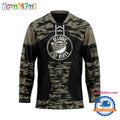 NHL St. Louis Blues Custom Honoring Veterans Camo Hockey Jersey