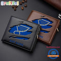 NHL St. Louis Blues Custom Name Wallet, Hockey Team Design Men’s Wallet