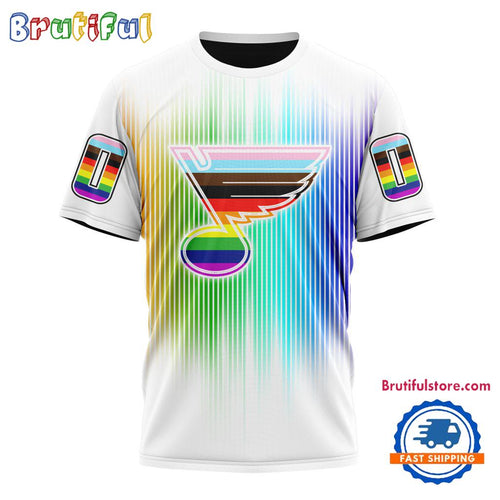 NHL St. Louis Blues Special LGBT Design For Pride Month T Shirt, Sweatshirt, Hoodie