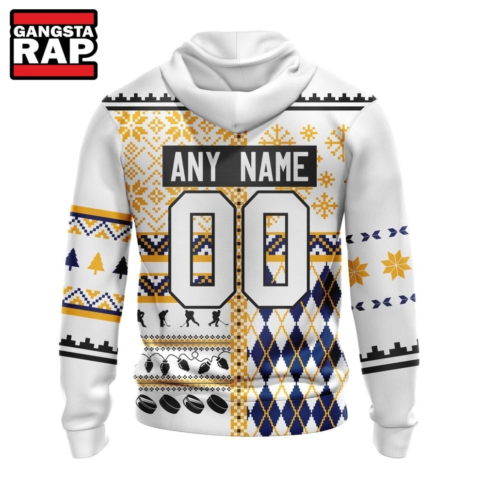 NHL St. Louis Blues Specialized Christmas Is Coming New Design Hoodie, T Shirt