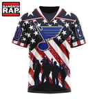 NHL St. Louis Blues Specialized Kits For Honor USS Military Hoodie, T Shirt