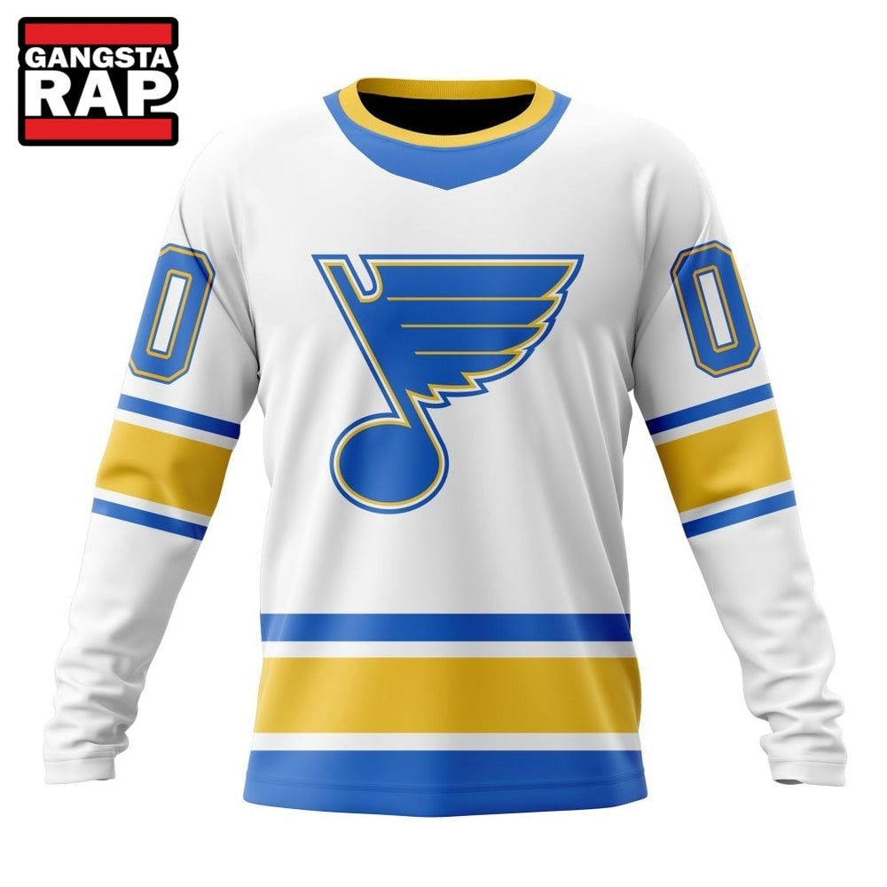 NHL St. Louis Blues Specialized Unisex Kits With Retro Concepts Hoodie, T Shirt