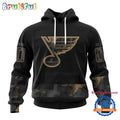NHL St. Louis Blues Veterans Military Appreciation Design Hoodie, Sweatshirt, TShirt