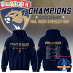 NHL Stanley Cup 2025 Florida Panthers Champion New Hoodie T-Shirt