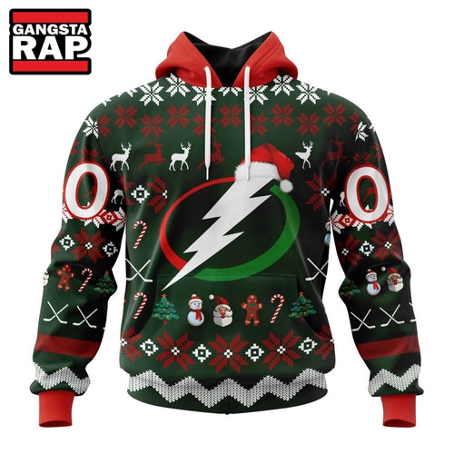 NHL Tampa Bay Lightning Hockey Christmas Is Coming 2026 Hoodie, Hoodie T-Shirt