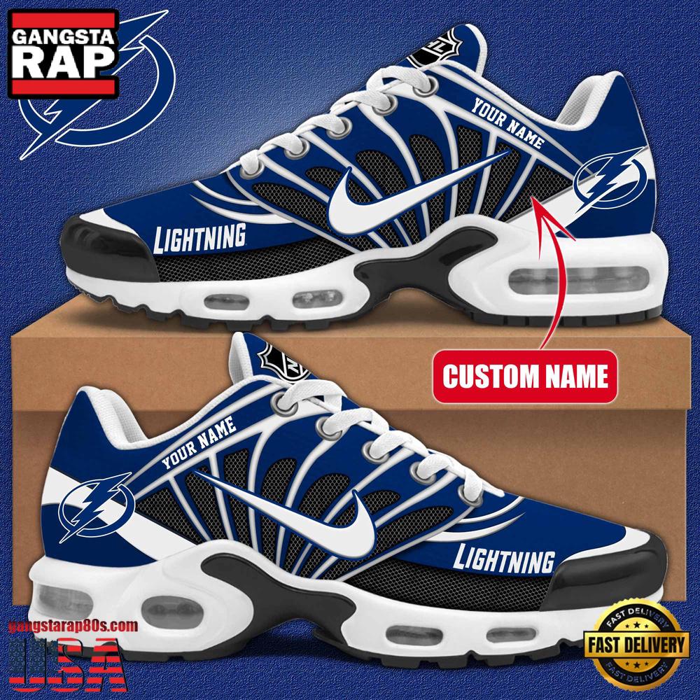 NHL Custom Name Tampa Bay Lightning New Design Air Max Plus Shoes Running Sneakers
