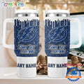NHL Tampa Bay Lightning Personalized Stanley Diamond Tumbler 40oz