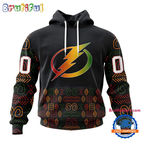 NHL Tampa Bay Lightning Special Design For Black History Month Hoodie, TShirt, Sweatshirt