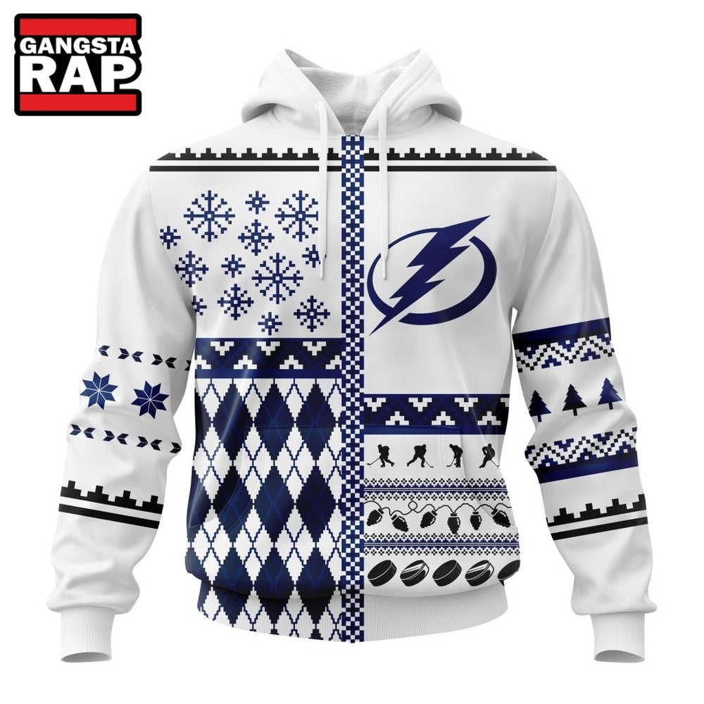 NHL Tampa Bay Lightning Specialized Christmas Is Coming New Design Hoodie, T Shirt