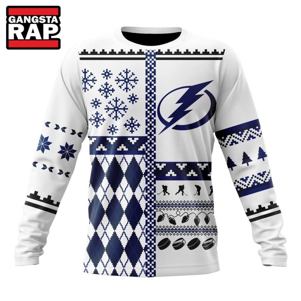 NHL Tampa Bay Lightning Specialized Christmas Is Coming New Design Hoodie, T Shirt