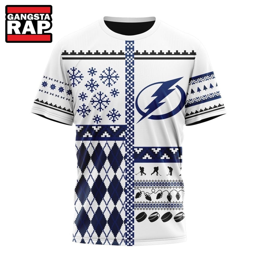 NHL Tampa Bay Lightning Specialized Christmas Is Coming New Design Hoodie, T Shirt