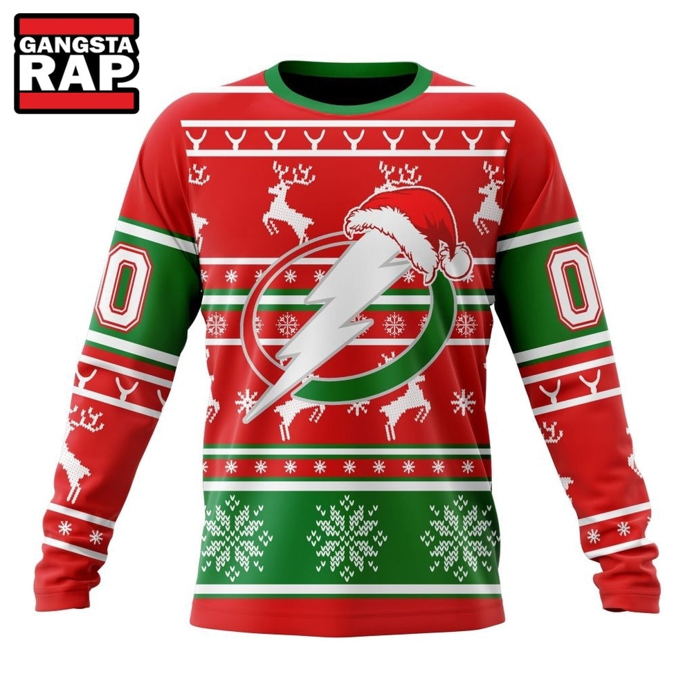 NHL Tampa Bay Lightning Specialized Unisex Christmas Is Coming Hoodie, T Shirt
