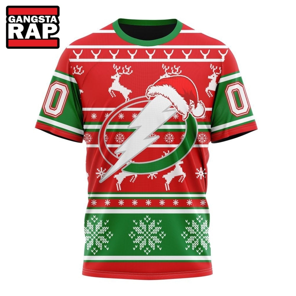 NHL Tampa Bay Lightning Specialized Unisex Christmas Is Coming Hoodie, T Shirt