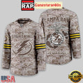 NHL Tampa Bay Lightning US Marine Corps Camo Hockey Jersey