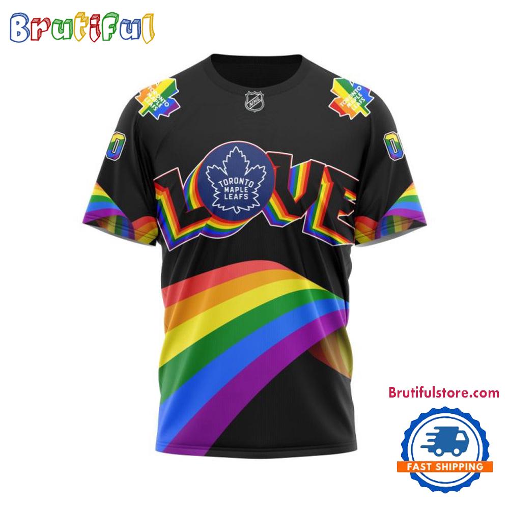NHL Toronto Maple Leafs Lover LGBT Pride Month Personalized T Shirt, Hoodie, Sweatshirt
