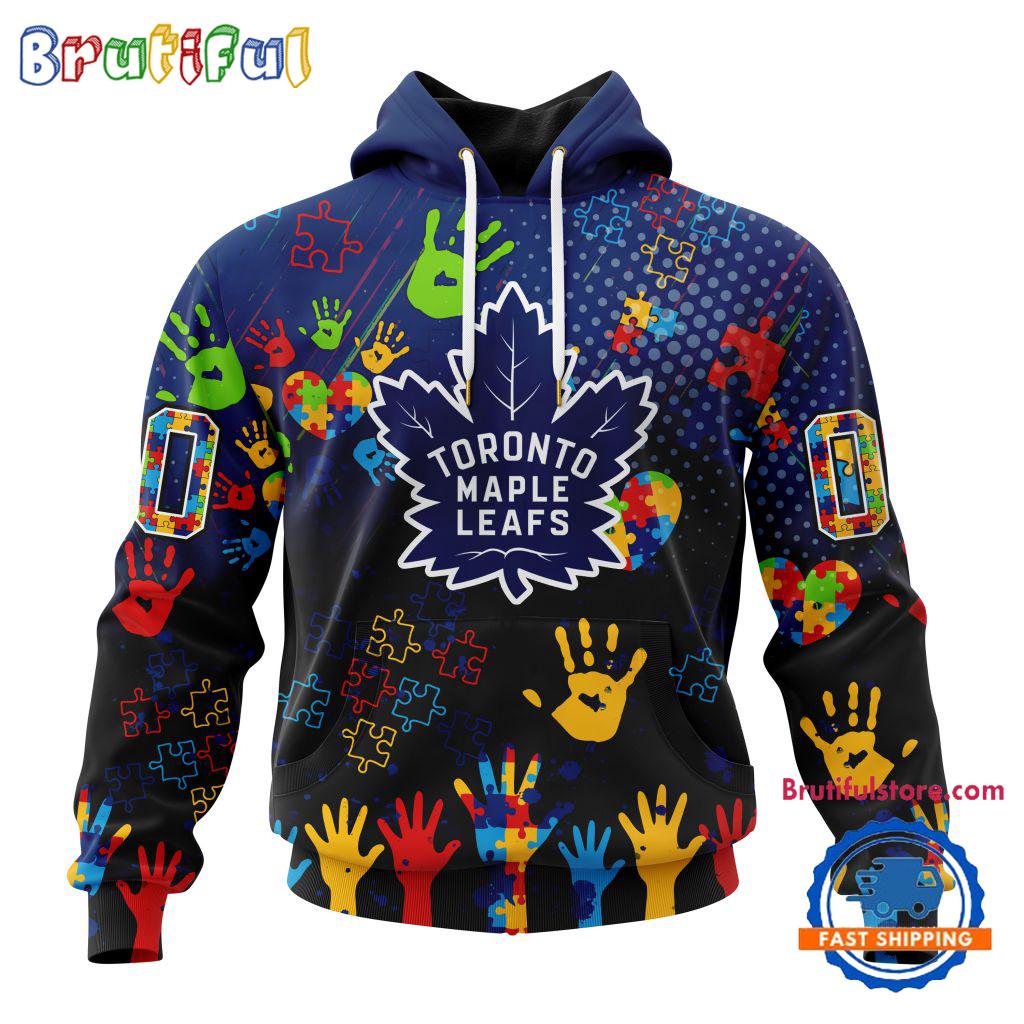 NHL Toronto Maple Leafs Special Autism Awareness Personalization Hoodie, TShirt, Sweatshirt