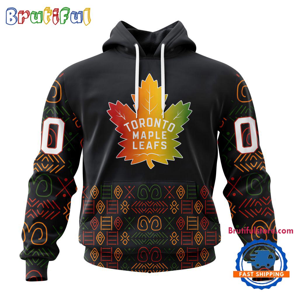 NHL Toronto Maple Leafs Special Design For Black History Month Hoodie, TShirt, Sweatshirt
