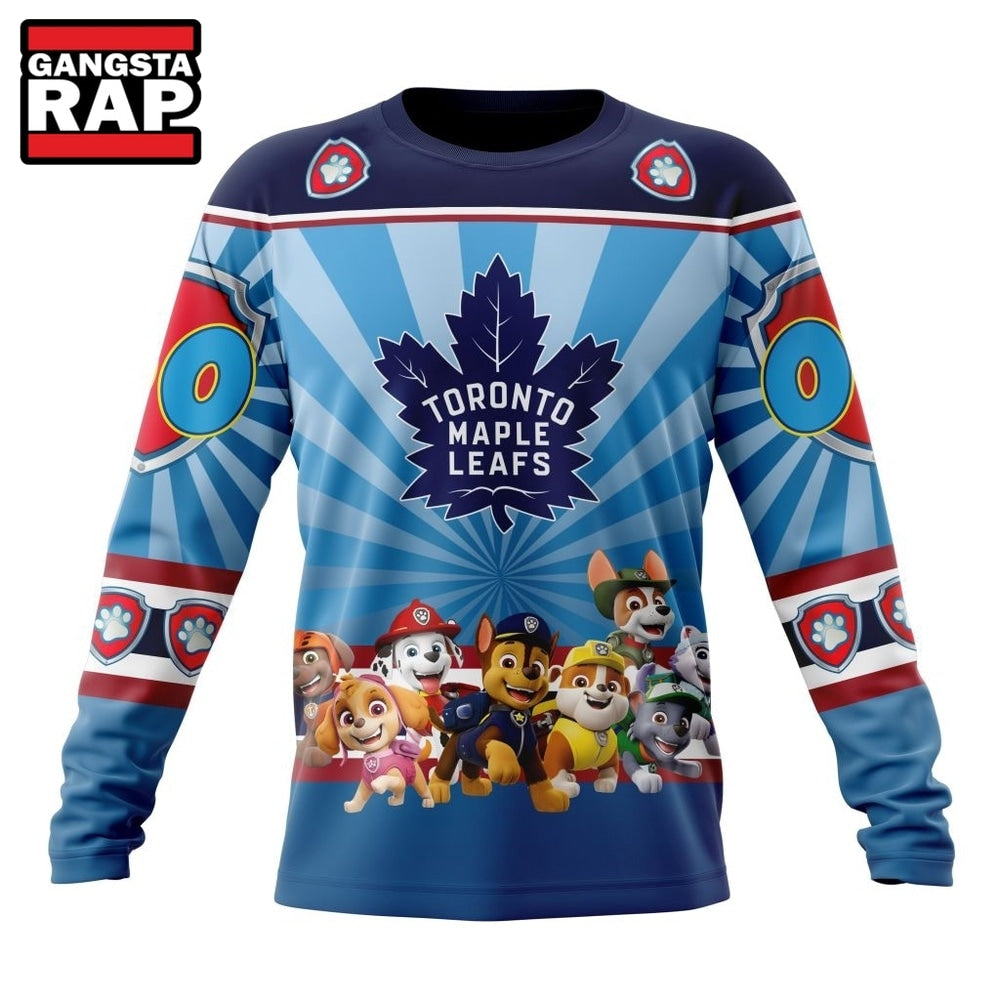 NHL Toronto Maple Leafs Special Paw Patrol Kits Hoodie, T Shirt