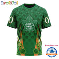 NHL Toronto Maple Leafs Special St. Patrick’s Day All Over Print Shirts