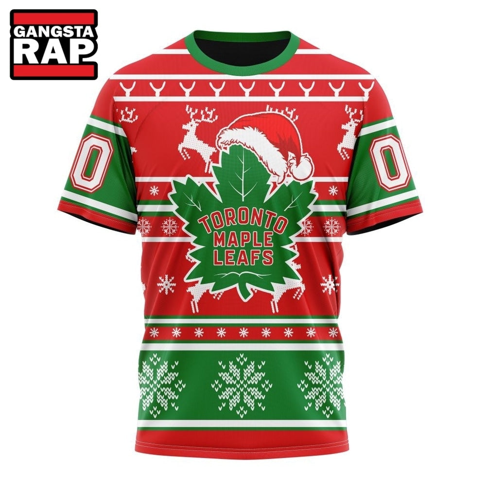 NHL Toronto Maple Leafs Specialized Unisex Christmas Is Coming Hoodie, T Shirt