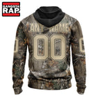 NHL Toronto Maple Leafs Specialized Unisex Vest Kits With Realtree Camo Hoodie, T Shirt