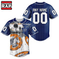 NHL Toronto Maple Leafs x BB 8 D Star War Baseball Jersey