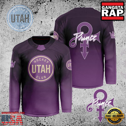 NHL Custom Name Number Utah Hockey Club Prince New Design Hockey Jersey