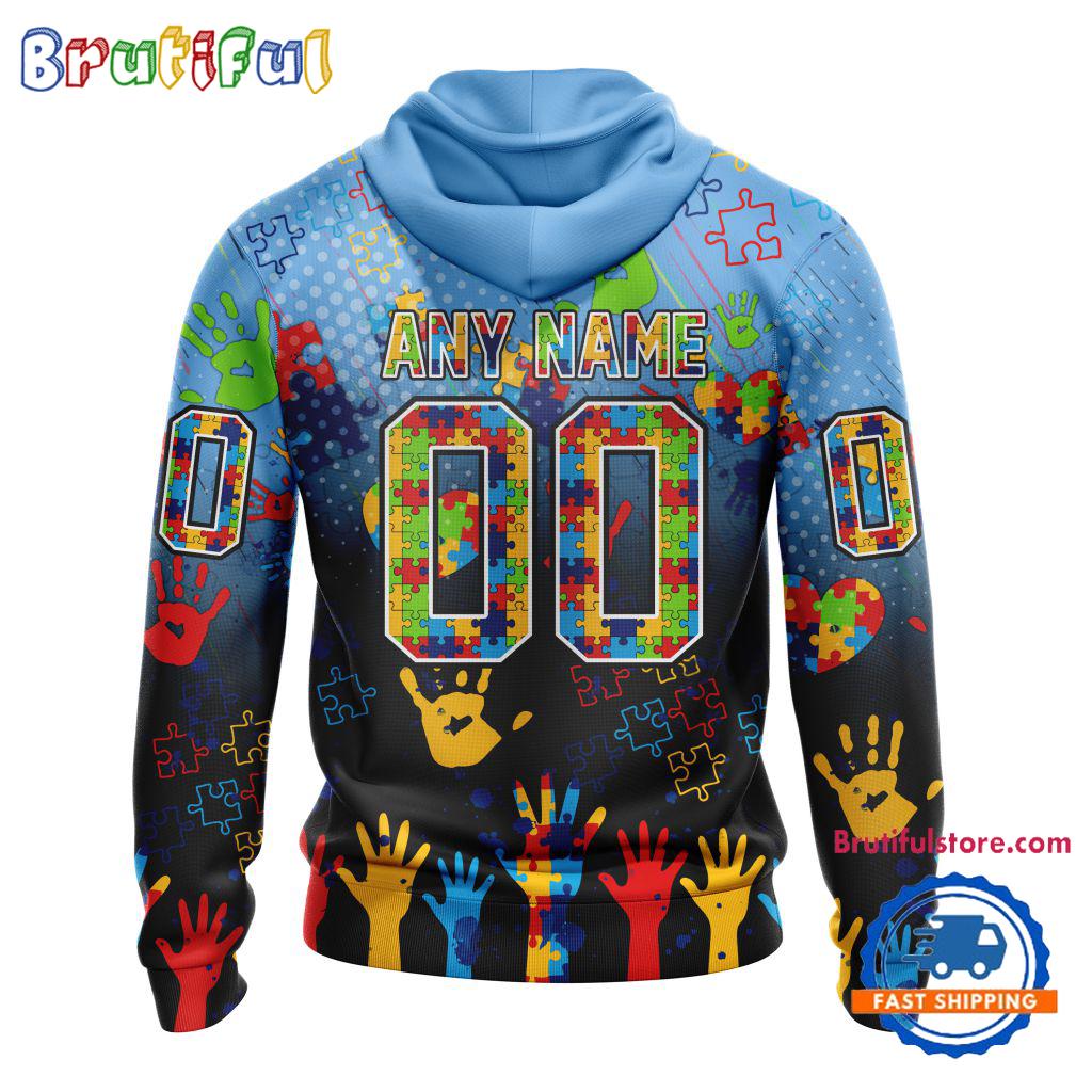 NHL Utah Hockey Club Special Autism Awareness Personalization Hoodie, TShirt, Sweatshirt
