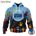 NHL Utah Hockey Club Special Autism Awareness Personalization Hoodie, TShirt, Sweatshirt