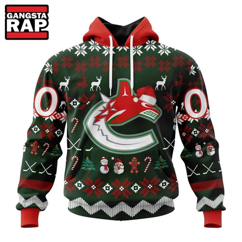 NHL Vancouver Canucks Hockey Christmas Is Coming 2026 Hoodie, Hoodie T-Shirt