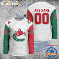NHL Vancouver Canucks Personalized Mexican Heritage Hockey Jersey