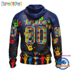 NHL Vancouver Canucks Special Autism Awareness Personalization Hoodie, TShirt, Sweatshirt