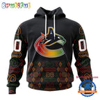 NHL Vancouver Canucks Special Design For Black History Month Hoodie, TShirt, Sweatshirt