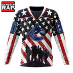NHL Vancouver Canucks Specialized Kits For Honor USS Military Hoodie, Hoodie T-Shirt