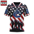 NHL Vancouver Canucks Specialized Kits For Honor USS Military Hoodie, Hoodie T-Shirt