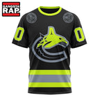 NHL Vancouver Canucks Specialized With FireFighter Uniforms Color Hoodie, T Shirt