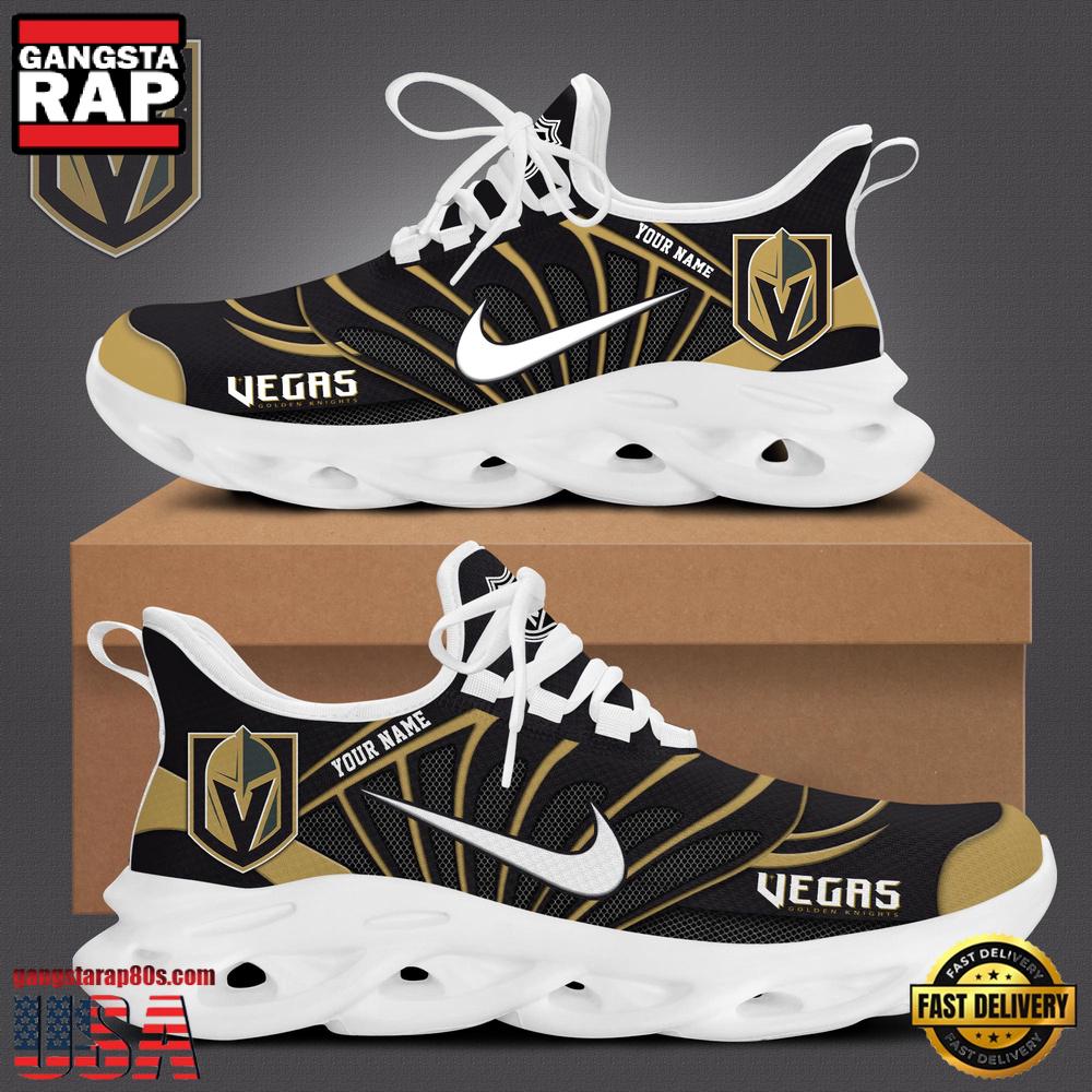 NHL Custom NameVegas Golden Knights New Design 2025 Max Soul Shoes Running Sneakers